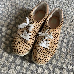 Dolce Vita Mattox Leopard Sneakers Size 10